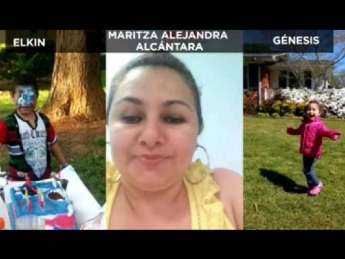 Madre hondureña y sus hijos vivieron momentos de angustia en EEUU