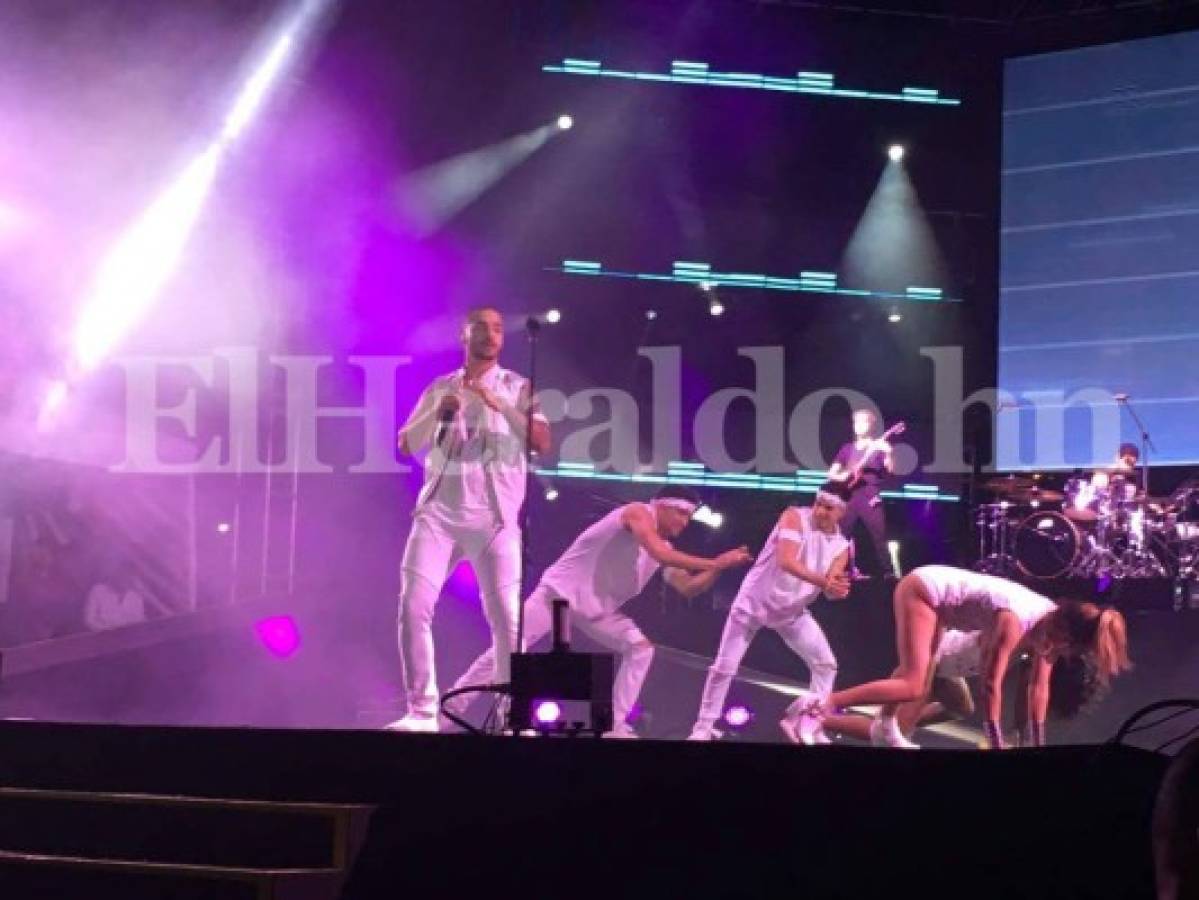 Maluma en concierto: 'Tegucigalpa, los tengo en mi corazón'