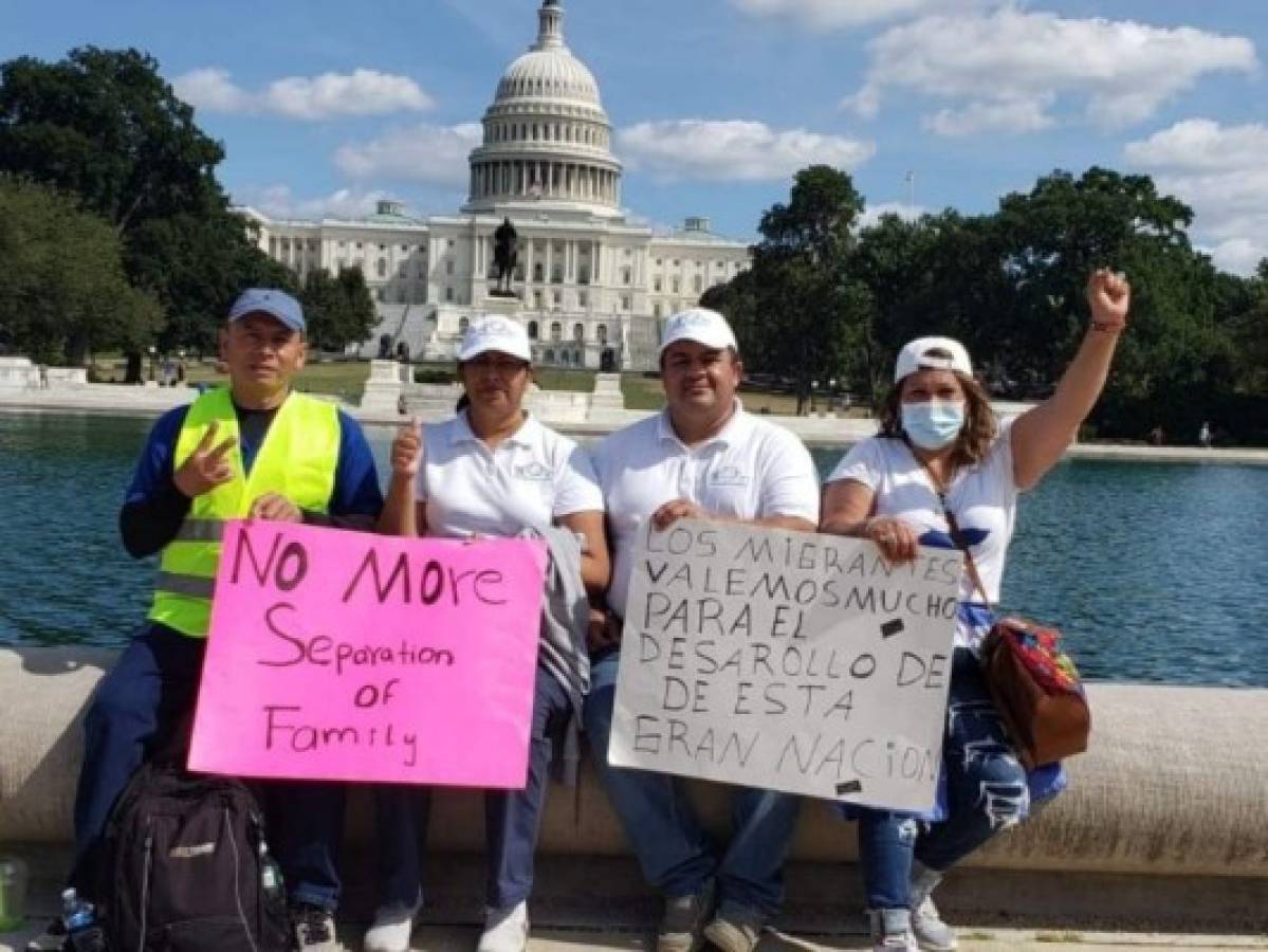 Hondureños en Estados Unidos anuncian manifestación por un nuevo TPS