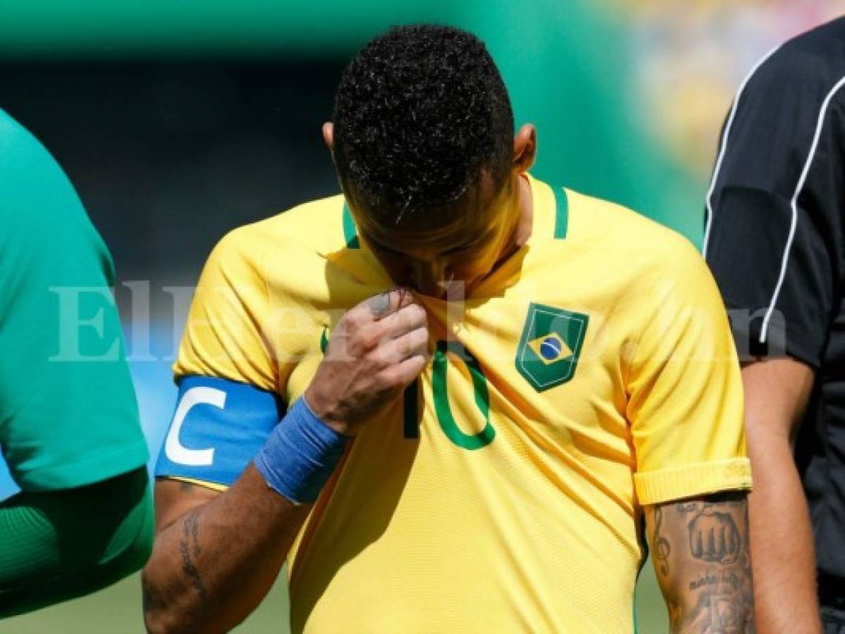 Neymar anota a los 16 segundos y termina lesionado en el juego ante Honduras