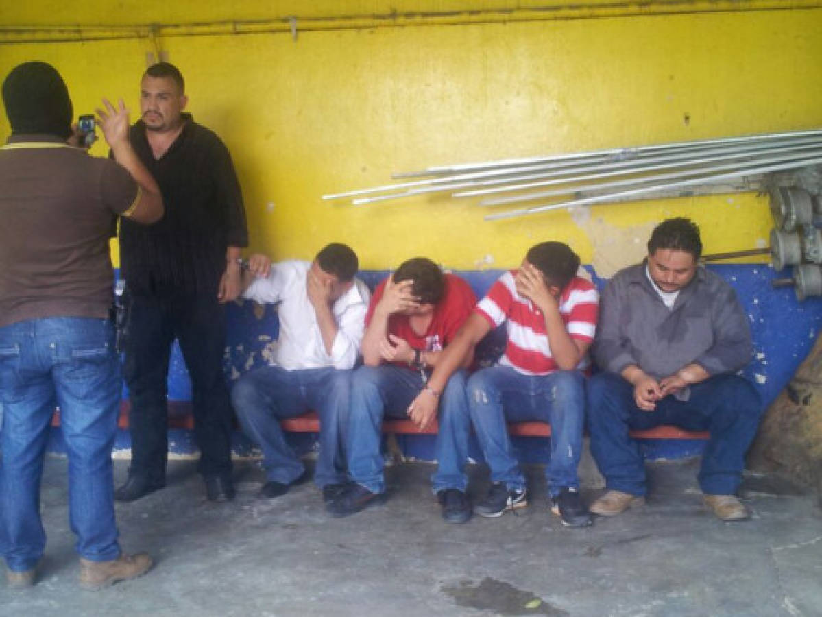 Cae banda de robaviviendas en San Pedro Sula