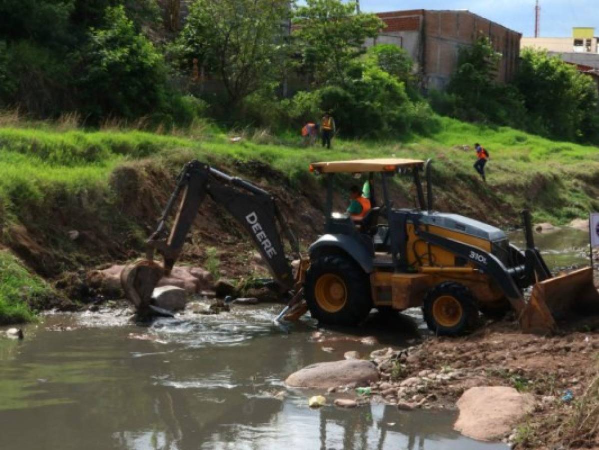 Dragarán unos 60 kilómetros de ríos y quebradas de la capital de Honduras