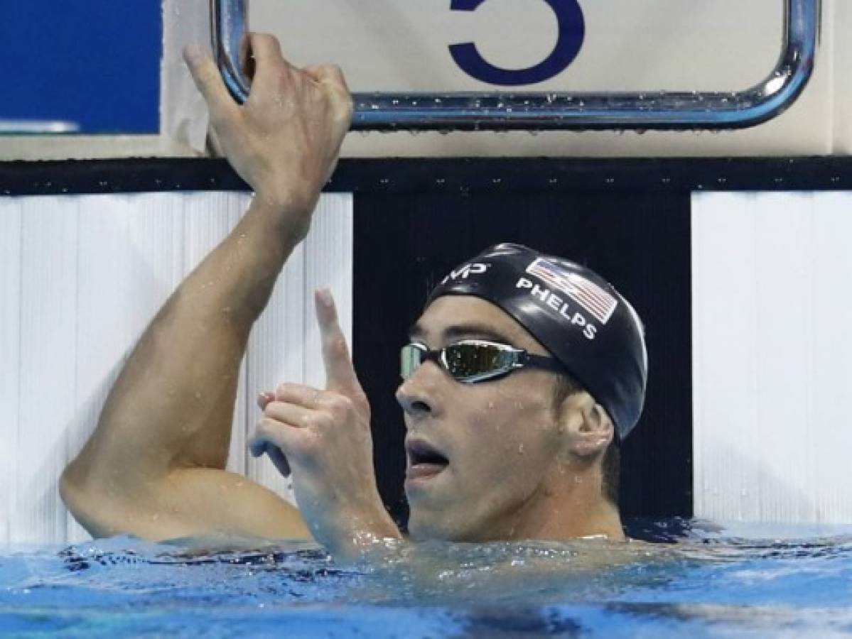 Llegó la 21... Phelps gana relevo de 4x200 en Rio-2016 y es el verdadero amo