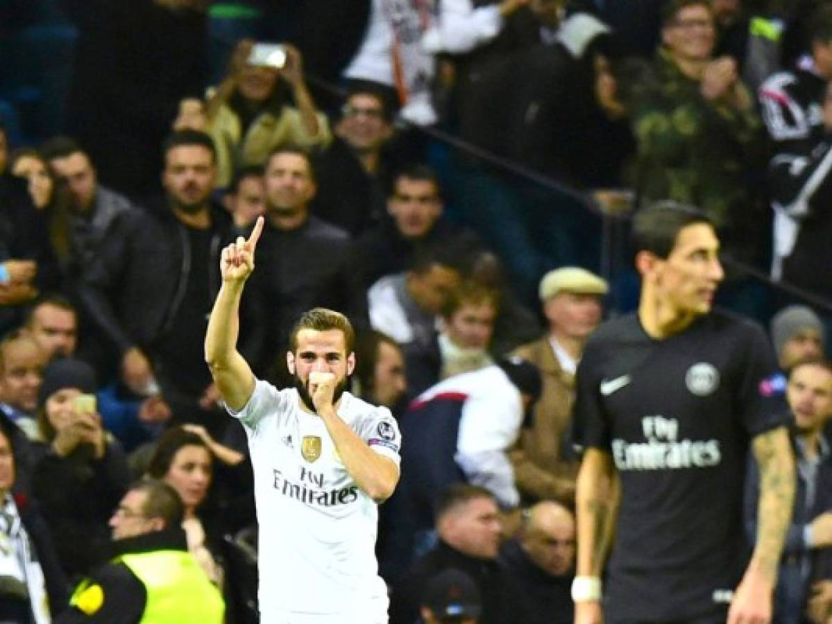 Real Madrid venció 1-0 al Paris Saint Germain en el Bernabéu con gol de Nacho