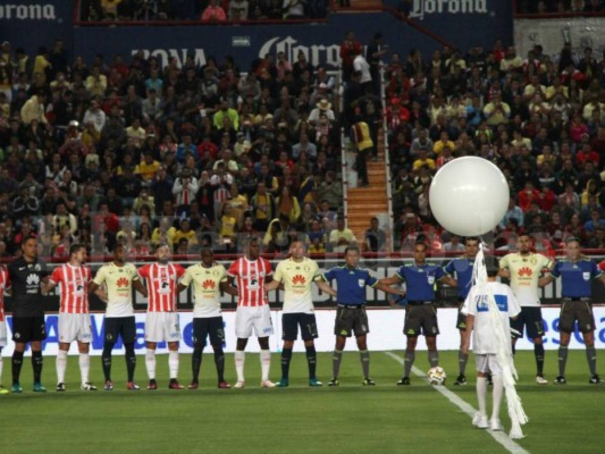 Beckeles y Necaxa empatan en la semifinal de ida ante el América en Aguascalientes