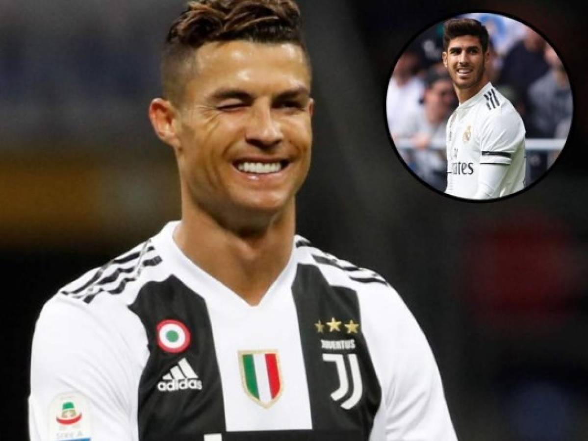 El mensaje de apoyo de Cristiano Ronaldo a Marco Asensio tras lesión