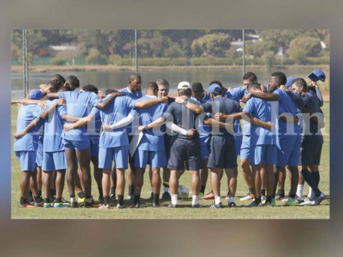 Honduras con todo el ánimo previo al duelo ante Argentina