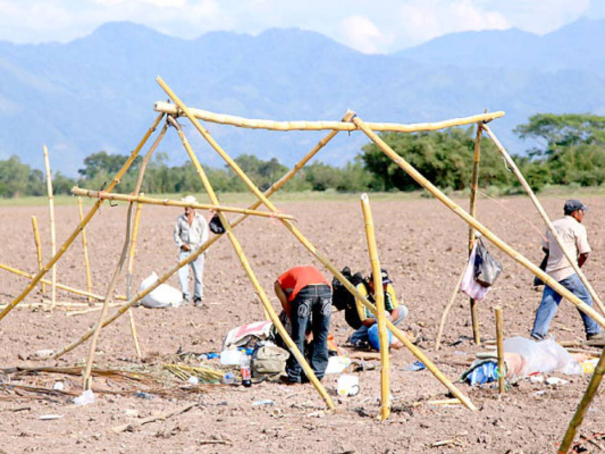 Requerimientos fiscales por toma de tierras en Honduras; un herido tras enfrentamiento