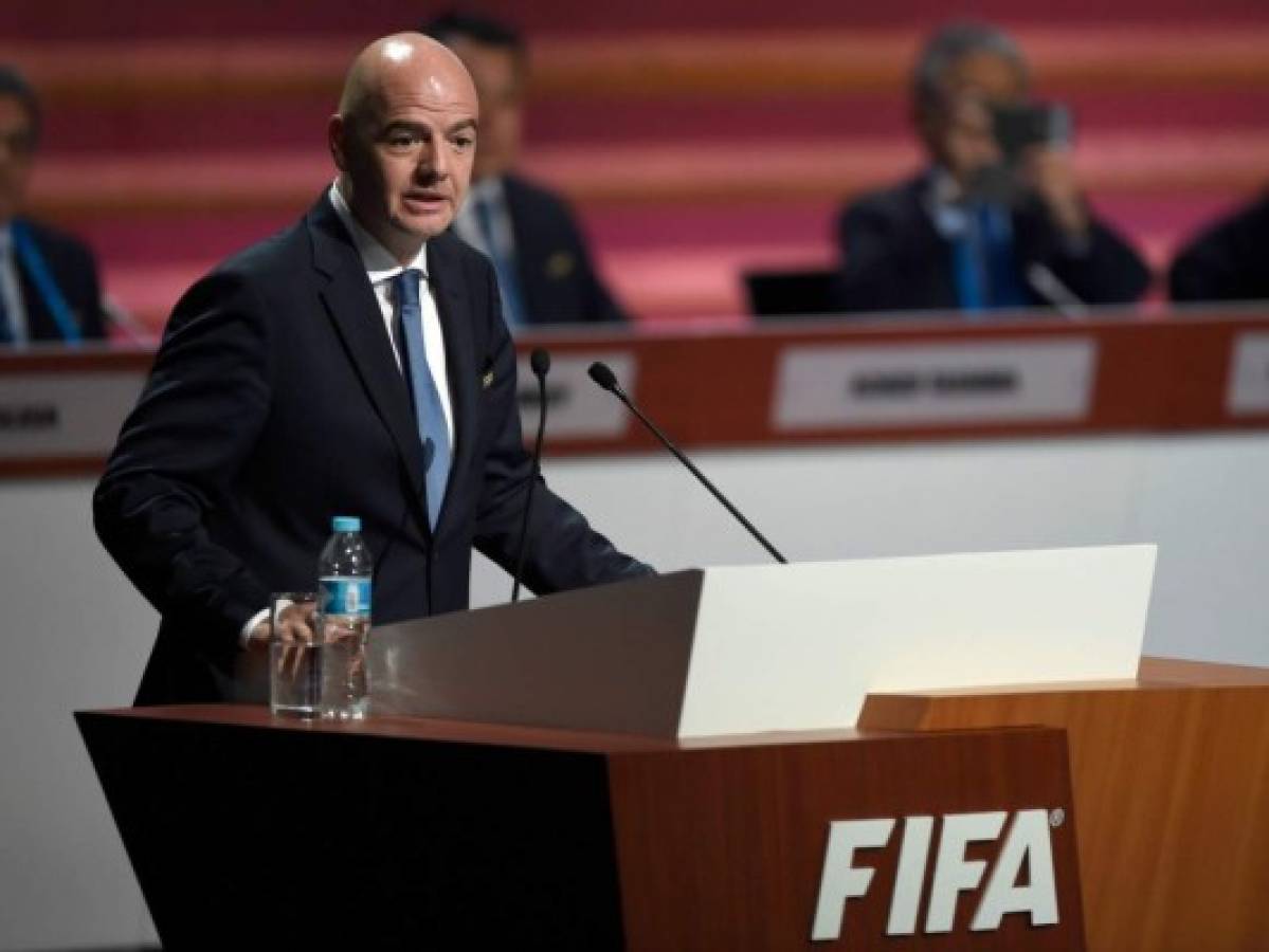 Presidente Gianni Infantino dijo que FIFA está pasando de las palabras a la acción