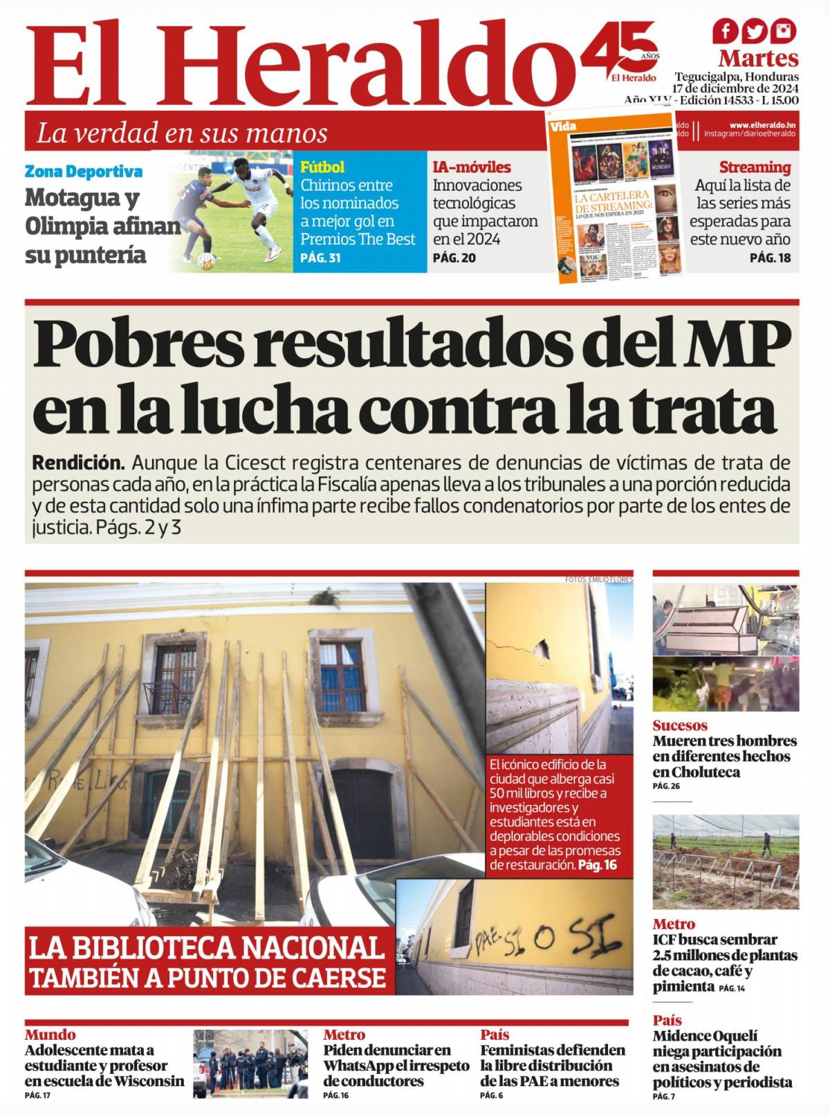 Pobres resultados del MP en la lucha contra la trata