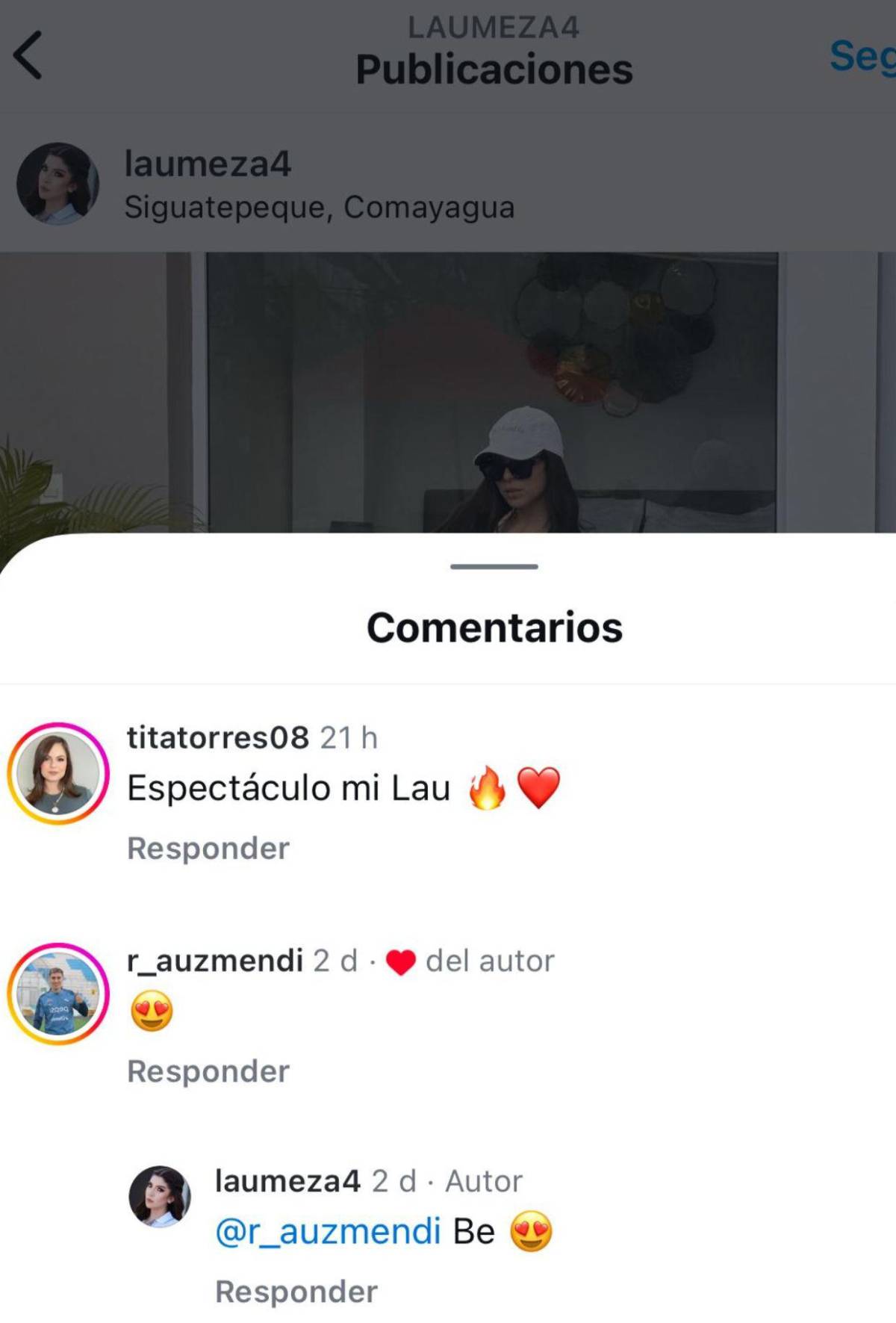 Laura Meza sube seductoras fotos con dedicatoria a Rodrigo Auzmendi