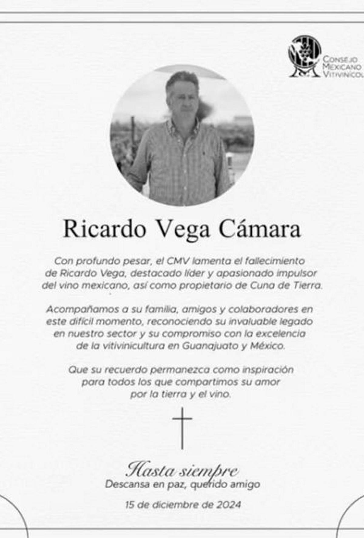 ¿Quién era Ricardo Vega, reconocido empresario asesinado a balazos?