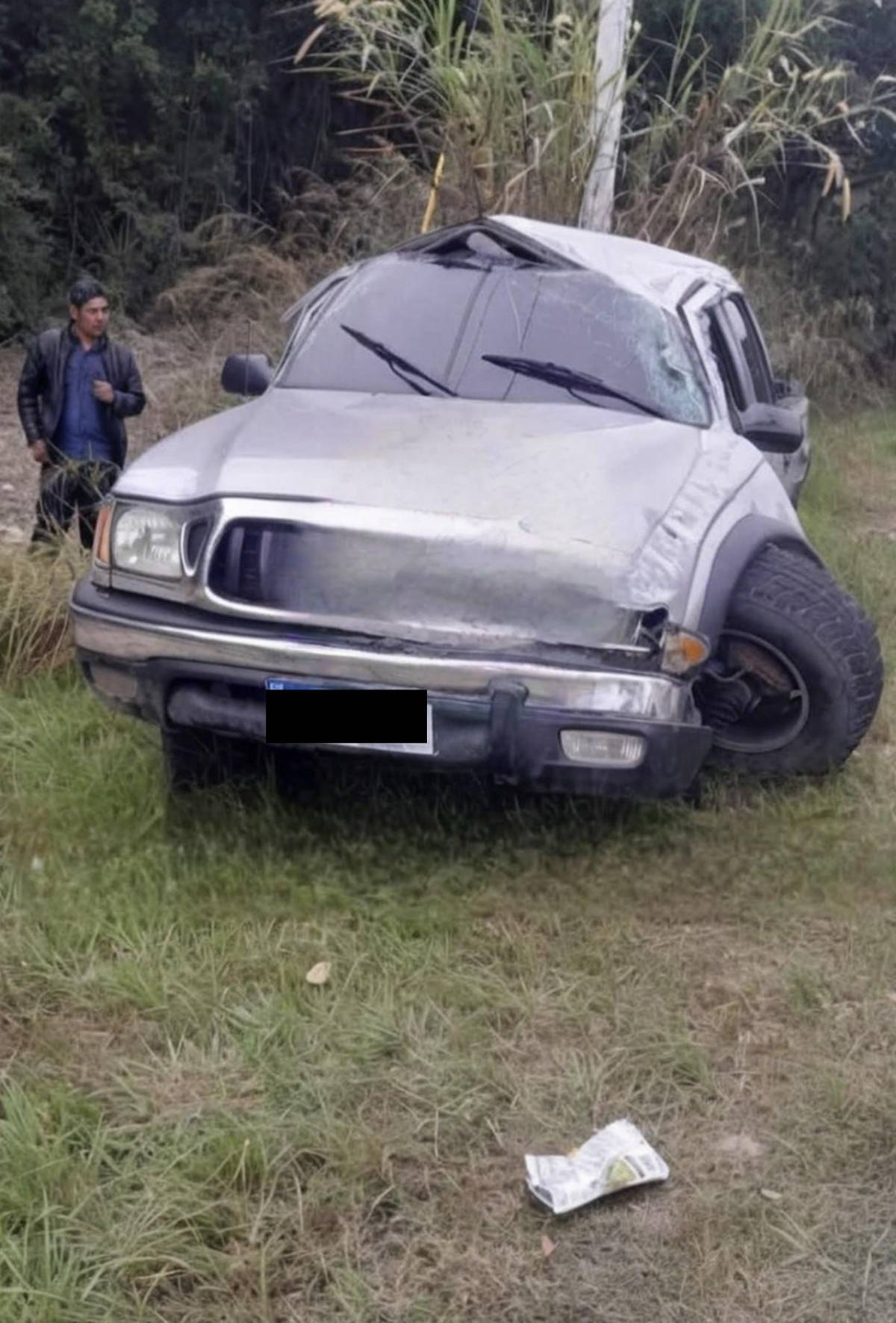 Fatal “jalón”, joven madre murió al volcarse carro en Lempira