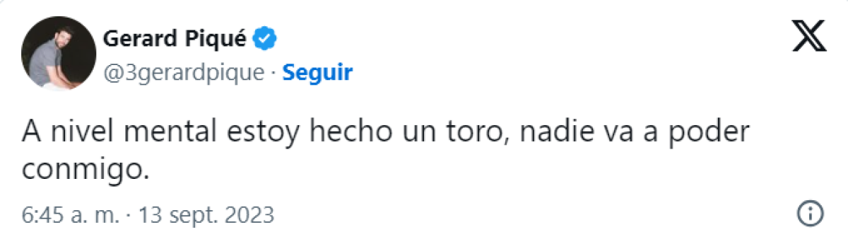 ¿Indirecta para Shakira? El dardo que lanzó Piqué tras los premios VMAs 2023