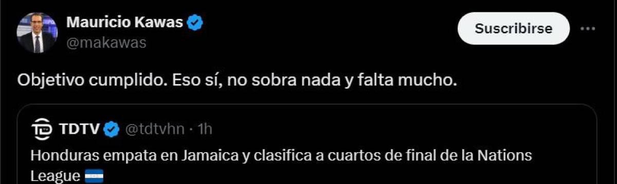 Reacción de la prensa tras clasificación de Honduras a cuartos de final de Nations League