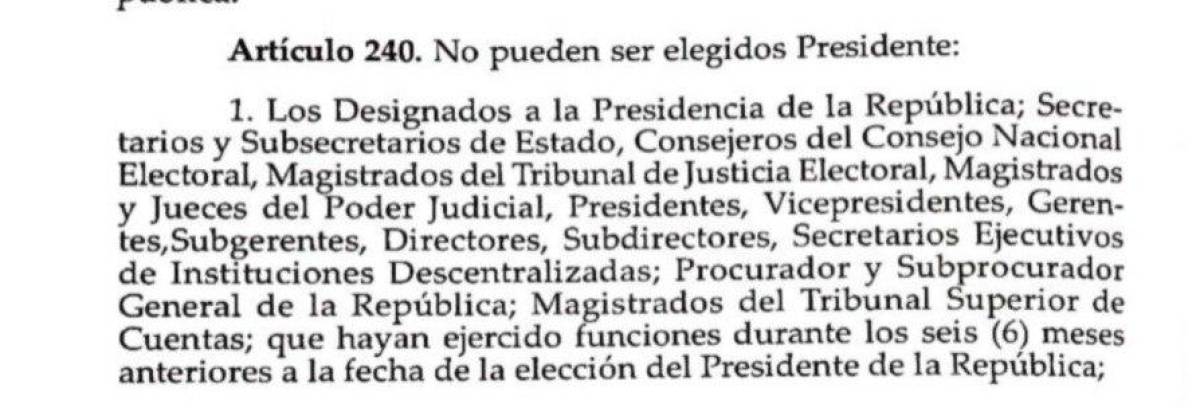 ¿Puede Rixi Moncada asumir su cargo como ministra de Defensa y aspirar a la presidencia?