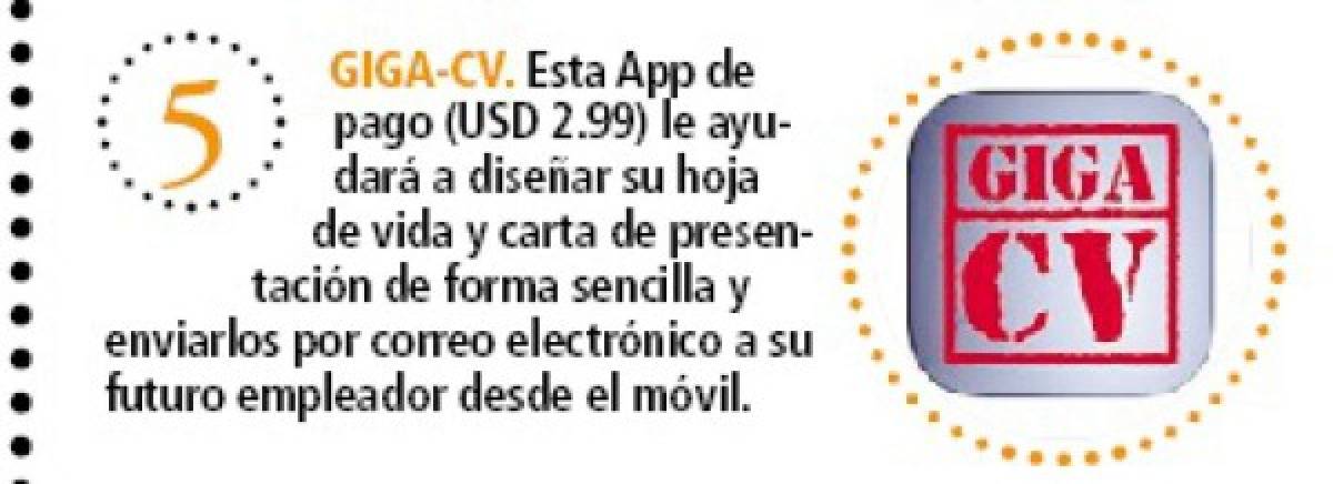 Cinco apps para buscar empleo