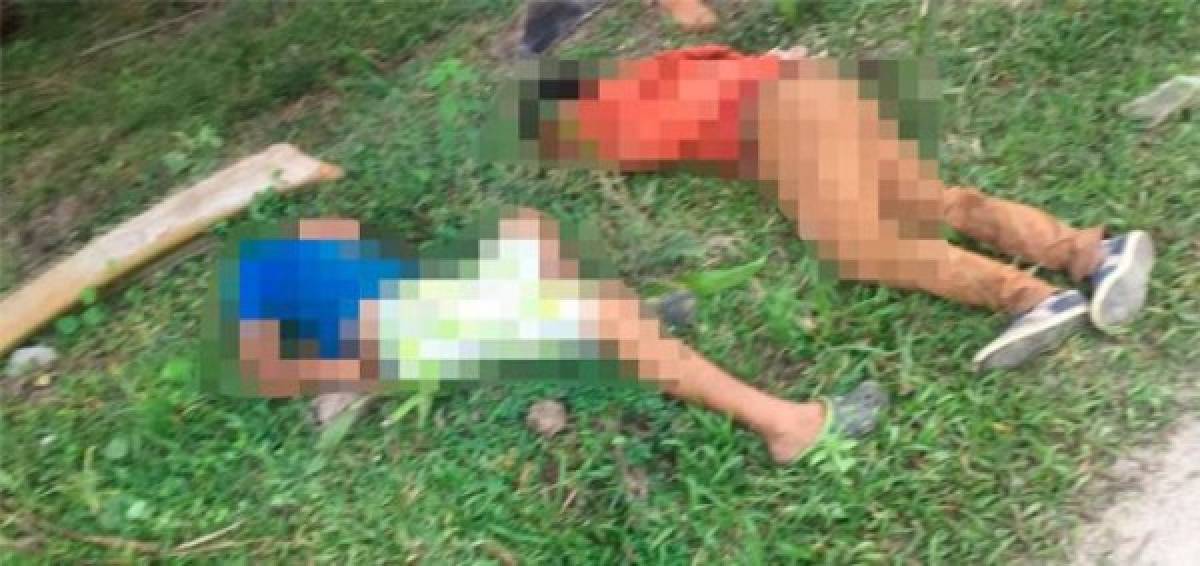 Hallan a dos jóvenes asesinados en El Progreso