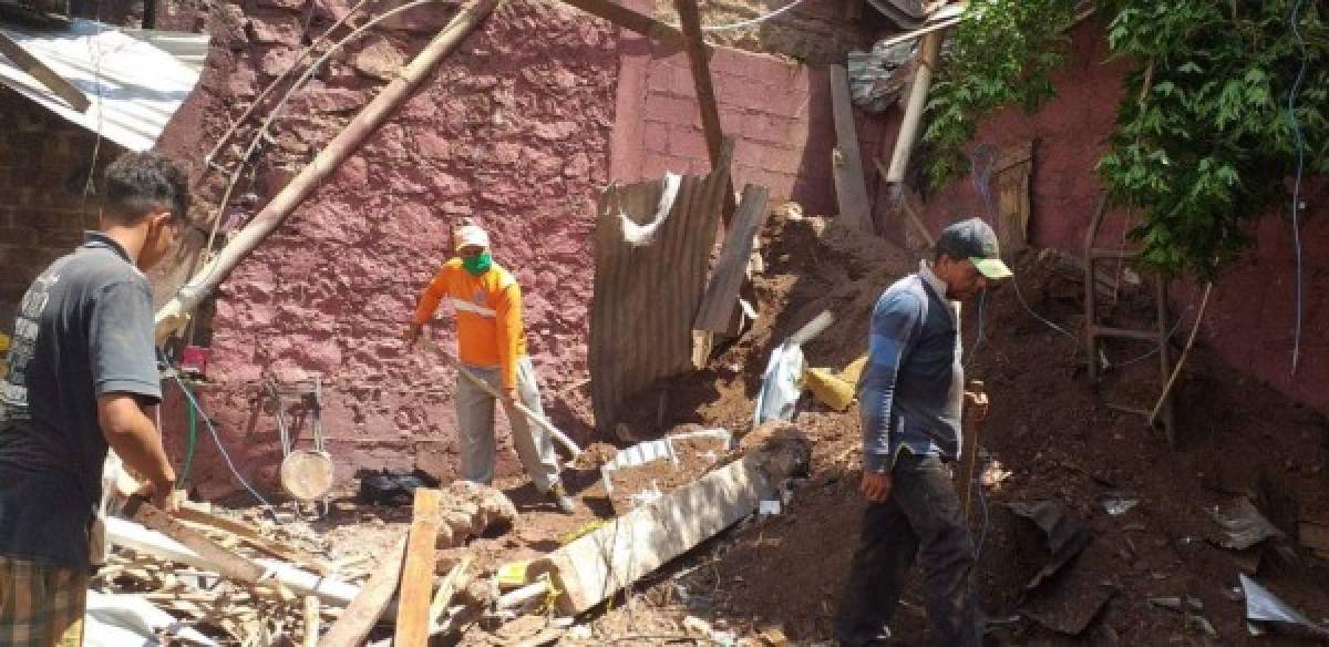 Copeco monitorea 40 barrios y colonias con problemas por lluvias