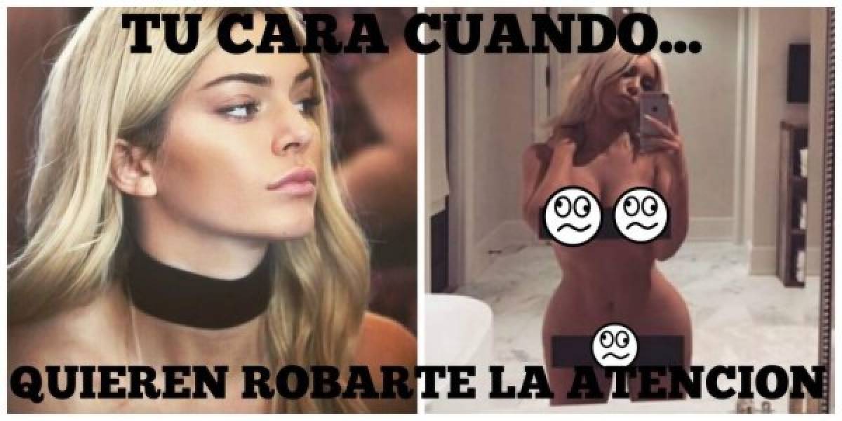 Los mejores memes tras publicación de Kim Kardashian