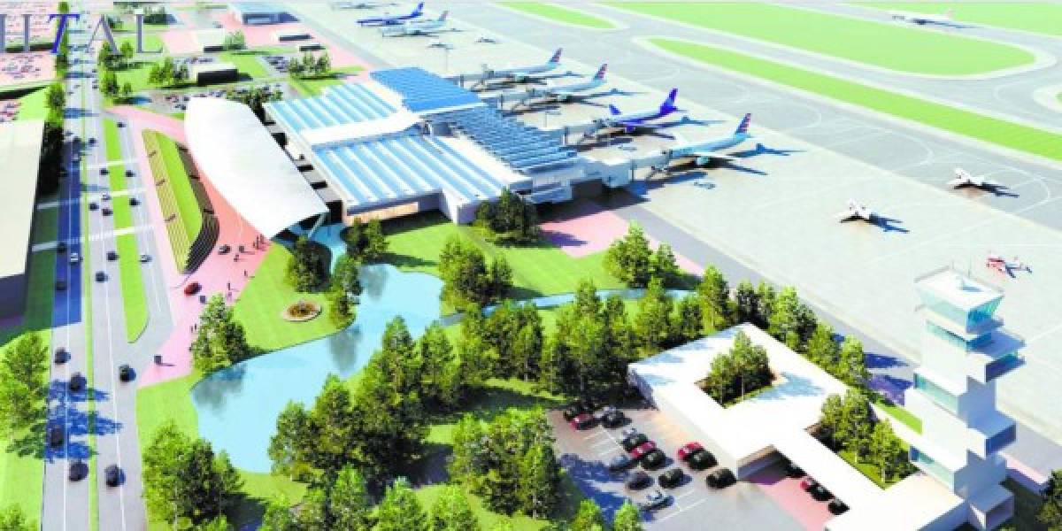 Así lucirán las instalaciones del moderno aeropuerto de Palmerola