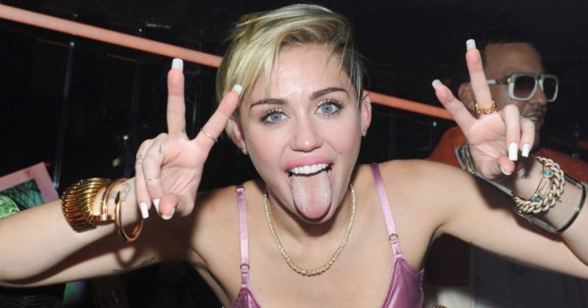 Miley Cyrus se burla de la hija de Kim Kardashian