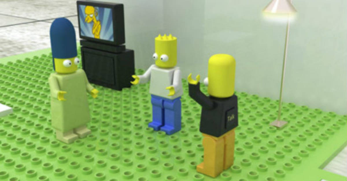 Lego lanzará serie de 'Los Simpson'