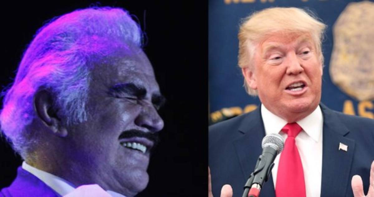 Vicente Fernández le manda mensaje a Donald Trump