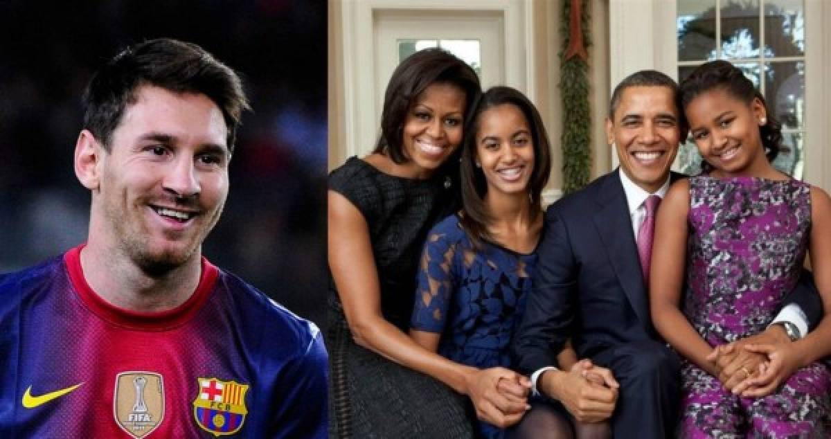 Las hijas de Barack Obama quieren conocer a Messi, pero esto dijo el argentino   