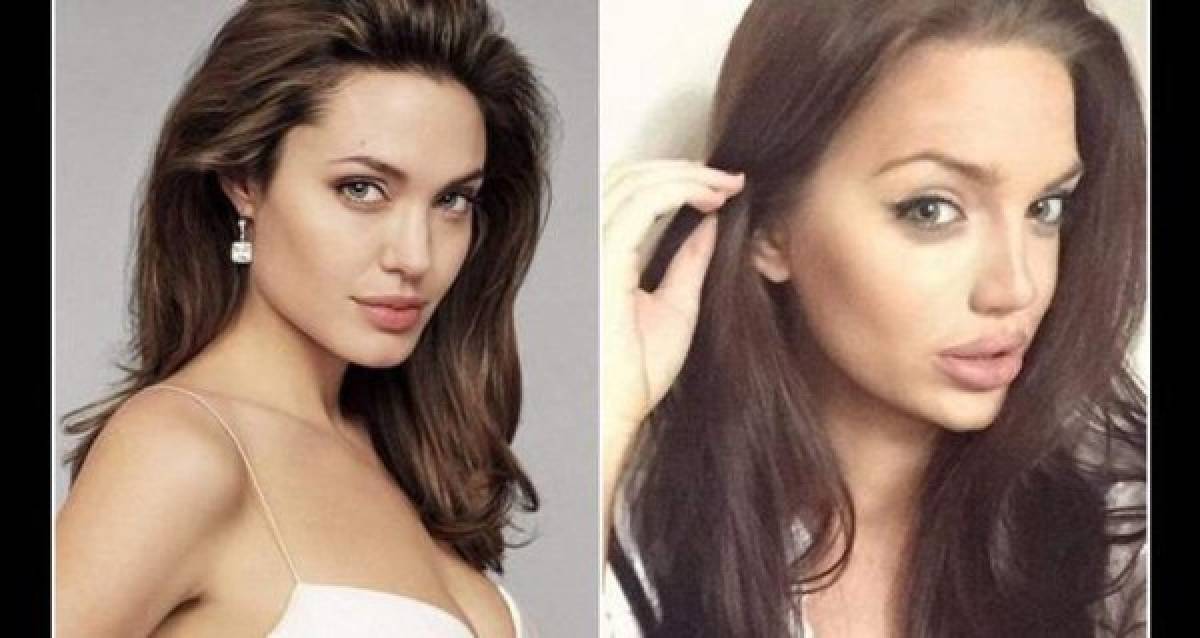 Las dobles de Angelina Jolie ¿Quién es más parecida?