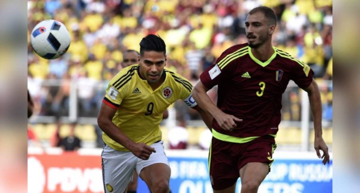 Venezuela frena camino triunfal de Colombia hacia Rusia-2018 con empate 0-0