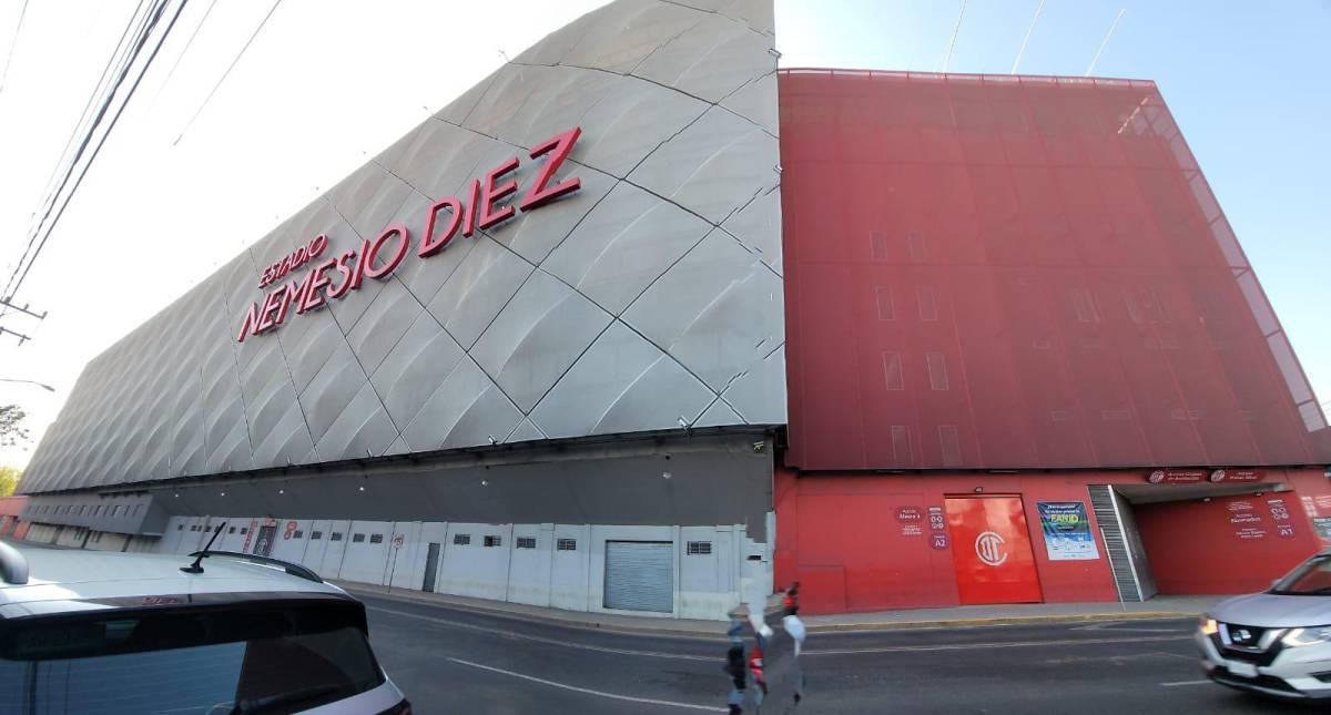 Así luce el estadio Nemesio Diez, donde Honduras enfrentará a México por Nations League