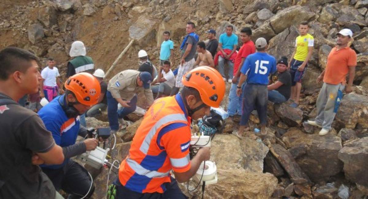 Nuevo derrumbe en mina Cuculmeca retrasa rescate de mineros soterrados