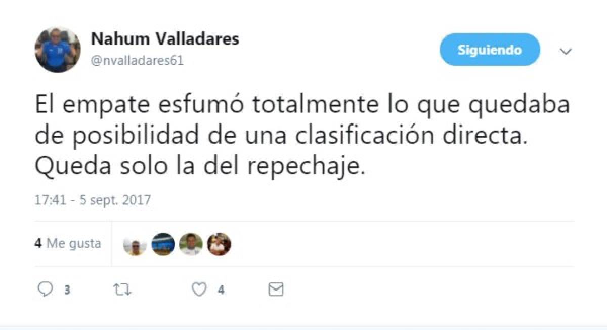 Esto comentó Nahum Valladares tras el partido de la Selección Nacional en San Pedro Sula.