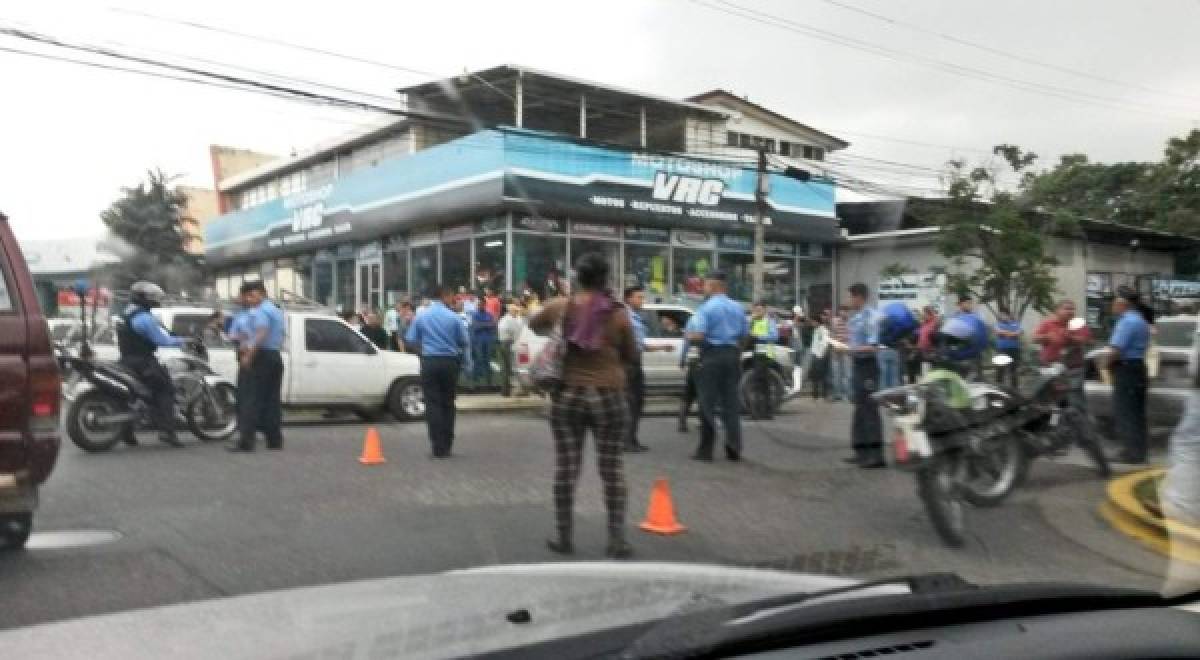 Niña de dos años muere en accidente en San Pedro Sula