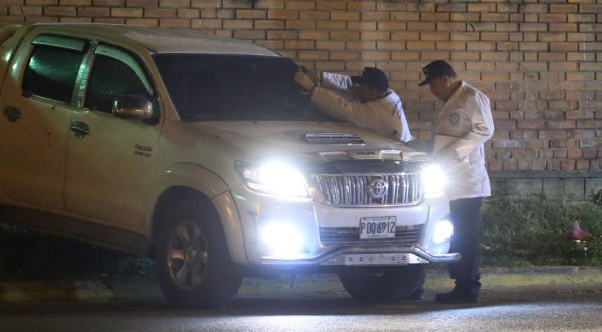 Las mujeres, una de ellas abogada, fueron ultimadas dentro de un vehículo Toyota Hilux 3.0 blanco con placa PDQ 691 la noche de este viernes en San Pedro Sula.