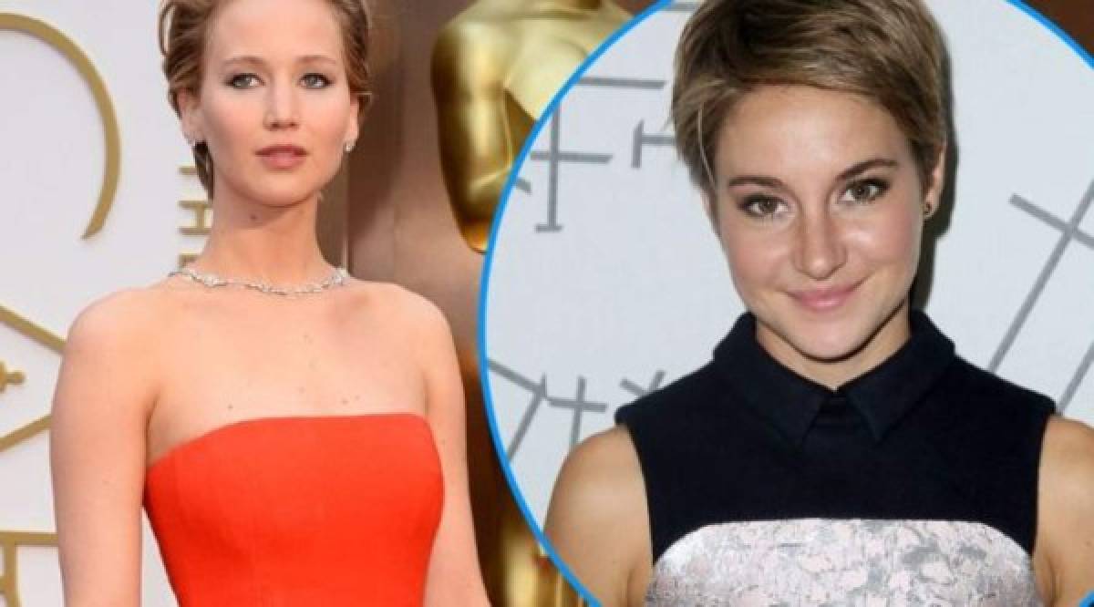 Shailene Woodley dice que se parece a Jennifer Lawrence solo en la vagina