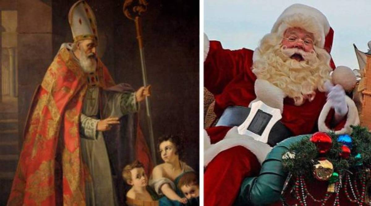 Las 6 diferencias entre Santa Claus y San Nicolás