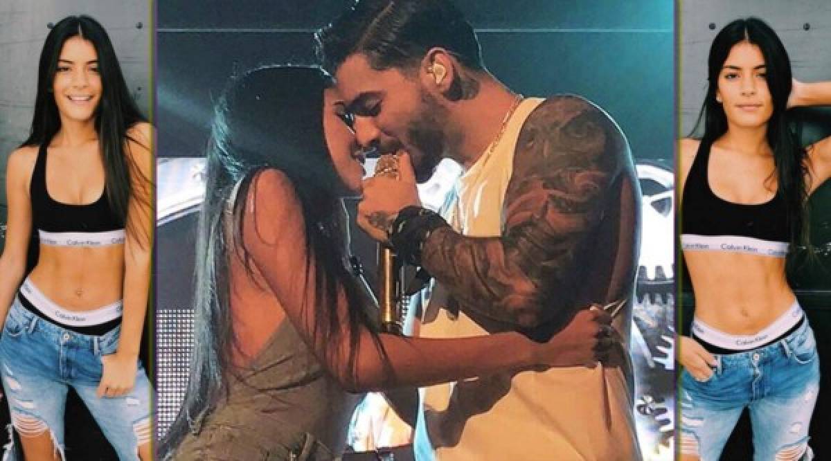 Manuela Álvarez, la chica a quien Maluma besó en pleno concierto en Miami