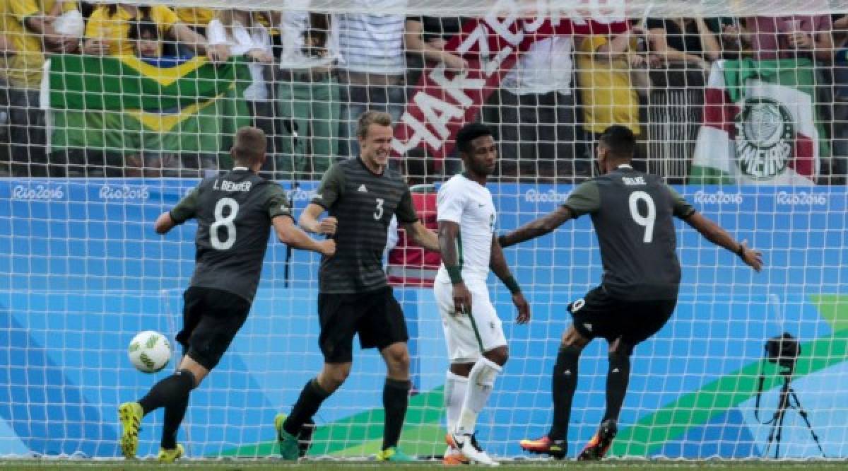 Alemania derrotó 2-0 a Nigeria y peleará por el oro