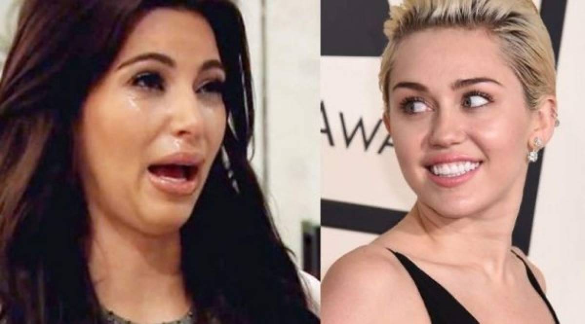 Miley Cyrus se burla de Kim Kardashian