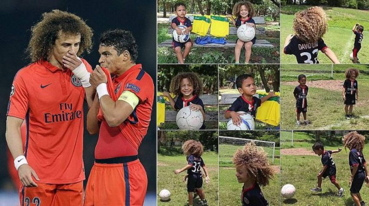 Los dobles de Thiago Silva y David Luiz