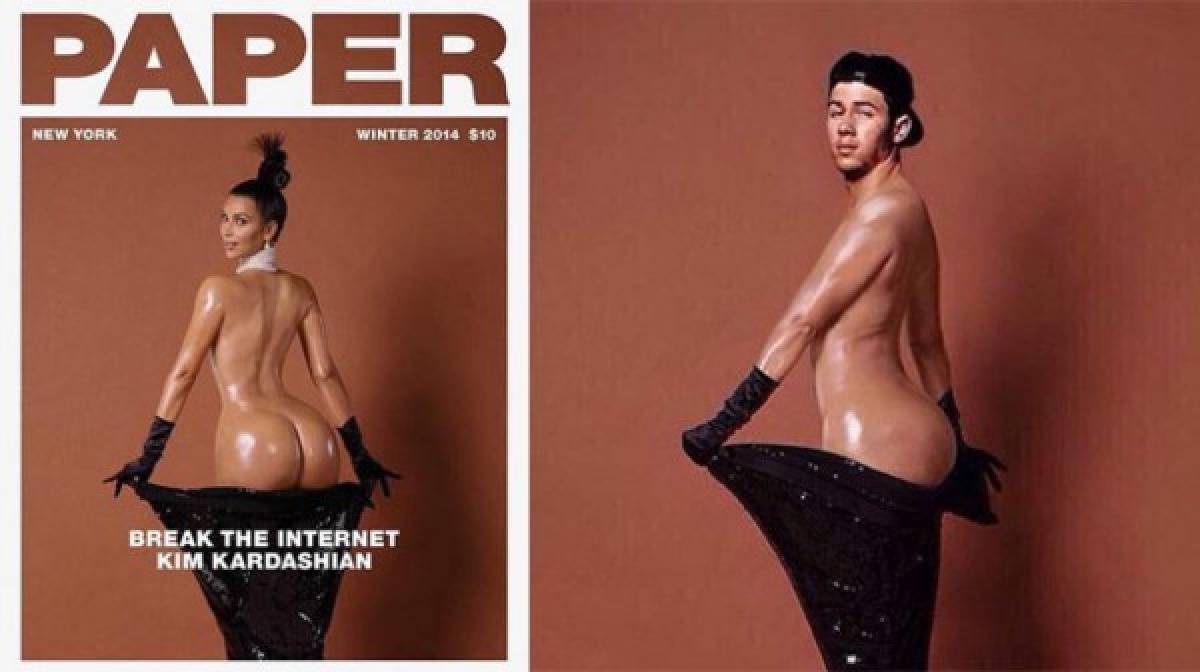 Hombres que han recreado la portada al desnudo de Kim Kardashian