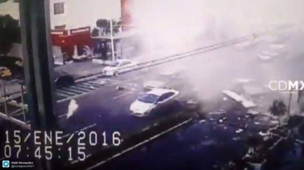 VIDEO: Al menos ocho heridos tras explosión en una cafetería de México