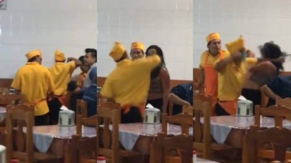 Violento ataque contra una mujer en una taquería mexicana