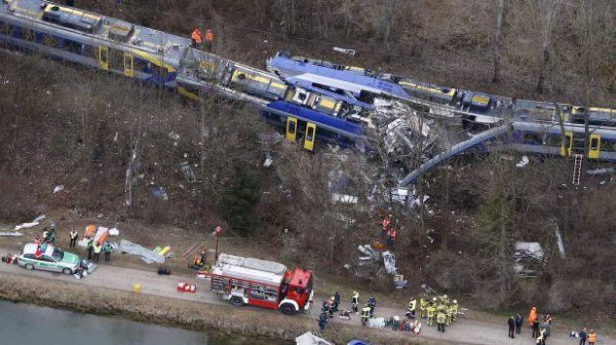 Un 'error humano' provocó el accidente de trenes en Alemania