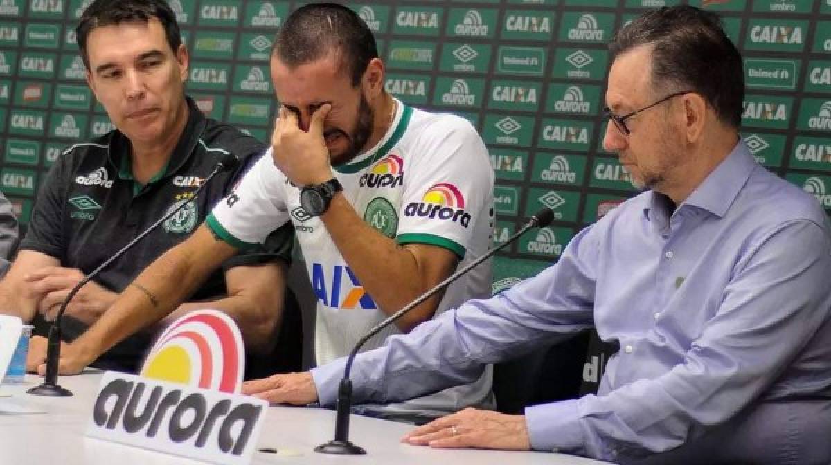 'Haré de todo para volver a jugar', dice Alan Ruschel sobreviviente del Chapecoense