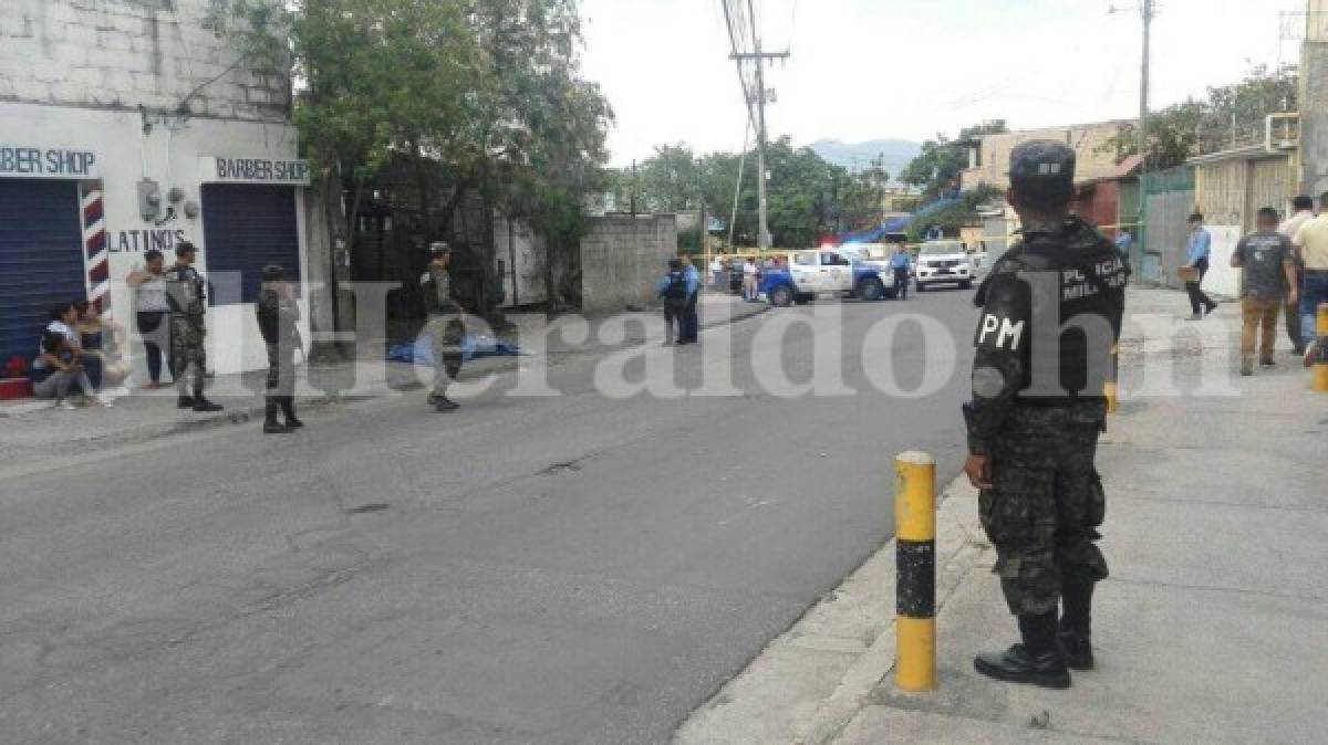 Matan a balazos a joven de 22 años en Comayagüela, a una cuadra del instituto Central