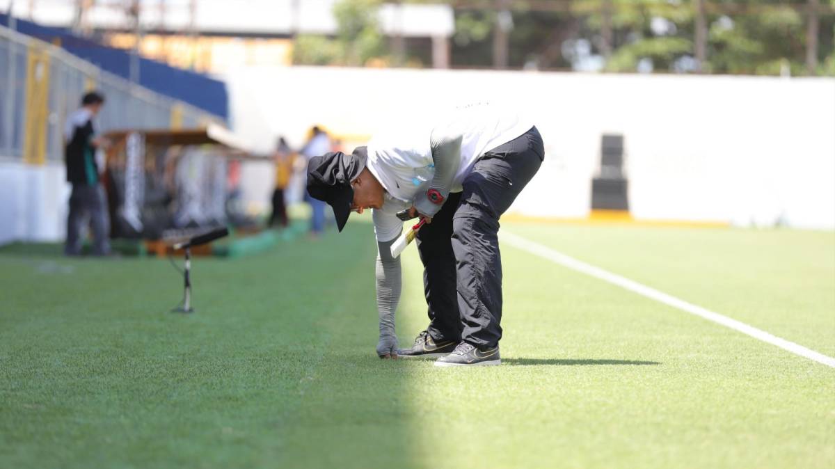 Así ‘pulen’ el Morazán previo al clásico entre Real España y Olimpia