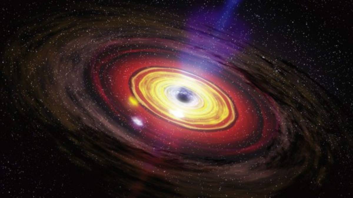 Hallan gran agujero negro en una 'galaxia enana ultra compacta'